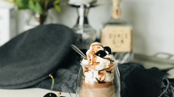 Black Forest Gin Hot Chocolate