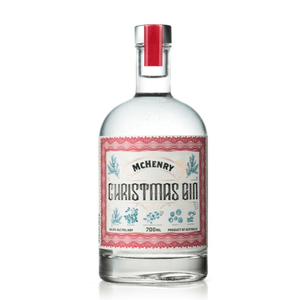 McHenry Christmas Gin bottle front facing
