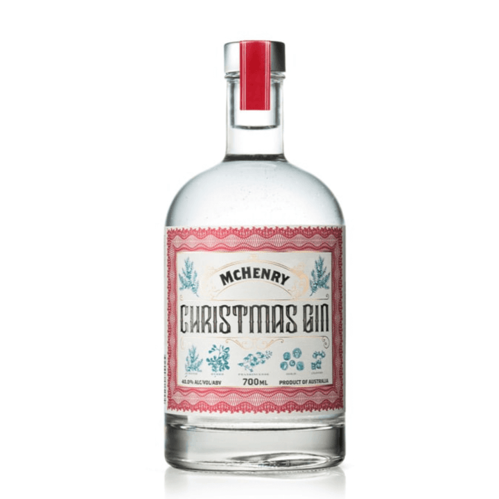 McHenry Christmas Gin bottle front facing