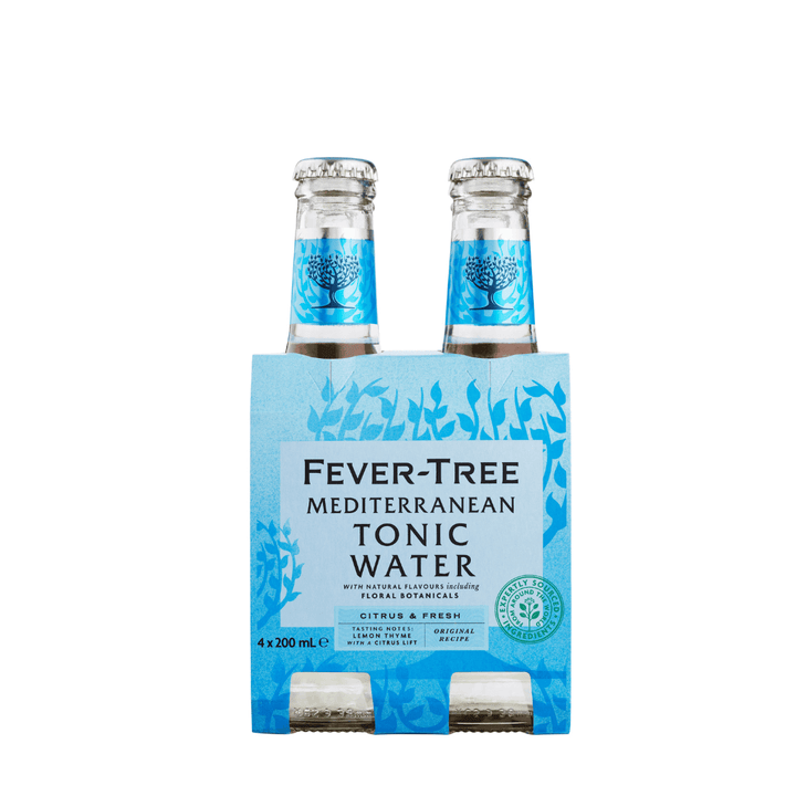Fever-Tree Mediterranean Tonic Water front view
