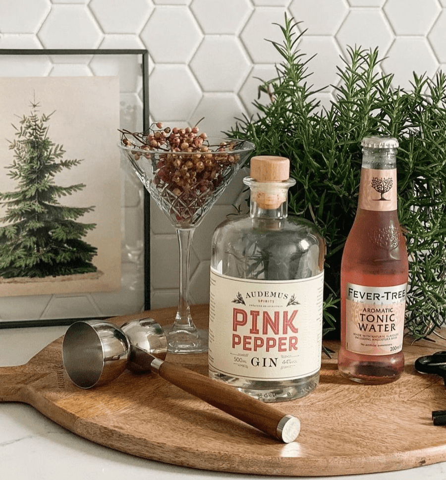 Audemus Spirits Pink Pepper gin